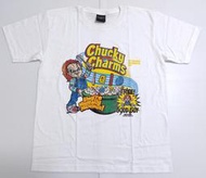 【Mr.17】鬼娃恰吉 Chucky Charms 好朋友恰奇 電影短袖白色T恤T-SHIRT(B125)