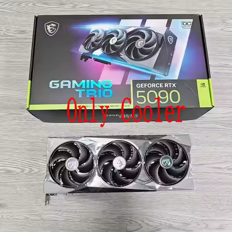 The Radiator Cooler for MSI RTX5090 Gaming TRIO Graphics Video Card with Backplate