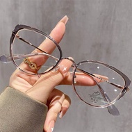 Women's Cat Glasses -0.25-0.5-0.75-1.0-1.25-1.5-1.75-2.0-2.25-2.5-2.50-3.0-3.25-3.5-3.75-4.0-4.25 De
