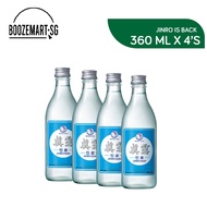 JINRO is Back Korean Soju - 360ml x 4's | Authentic Agent Stock