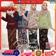 💎SNN S-XL BAJU KURUNG BATIK MODEN ELEGANT BAJUKURUNG LACE BATIK INDONESIA KURUNG BAJUKURUNG PLUSSIZE