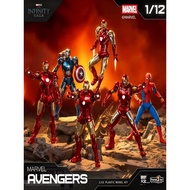 Fondjoy Fanle Hero Quick Fight Series 1/12 No. 2 Iron Man Spiderman Trendy Play Building Block Toys