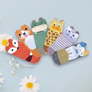 森林家族立體兒童短襪6款各1雙 童襪 止滑襪 吸汗棉襪 造型襪