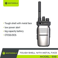 MOTOROLA GP-518 Walkie Talkie Portable Two-Way Radio UHF Transceiver set (NTC Type Approved)walkie-t