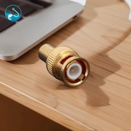 [ritonlywond] Video Audio AV Cables BNC Male To Female Adapter 75ohm Gold Plated Connector BNC Male 