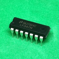 LF347N LF347 LF 347 N DIP-14 QUAD OP AMP PERSAMAAN TL074 TL084 LM324