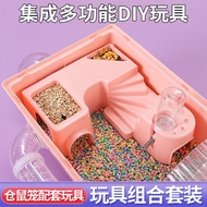 hamster cage large hamster Hamster Cage Toy Basic Cage House Landscape Cage Hamster Cage Supplies Go