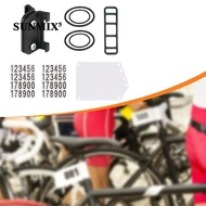 [Trend Sport] Cycling Number Mount PVC Bike Race Plate Holder Lightweight Bracket Quick Release for 