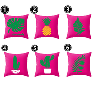 Shafiyyah.Sarban Sarung Bantal Sofa 40x40 Quotes Motif ( Variasi Pink )