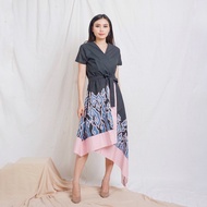 BATIK QUEEN dress batik fashion Wanita KM01-04