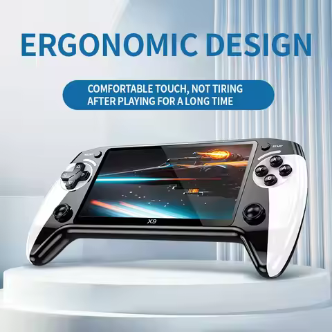 NEW X9 Handheld Game Console 1500mAh 5.5-inch IPS HD screen Support Duo Play GB GBA GBC games