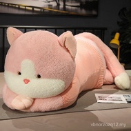Bantal Kucing Comel Boneka Plush Katil Gadis Tidur Boneka Mainan Borong Boneka Beruang Berbaring Sai