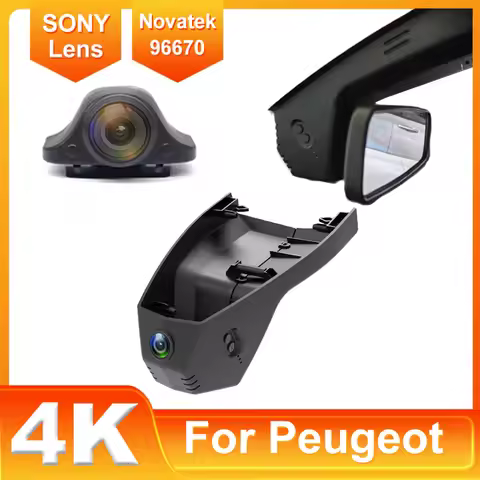 Dash Cam 4K for Peugeot 508 2nd Gen 2022 2021 2020 2019,Plug and Play Car DVR for Peugeot 508SW PSE 