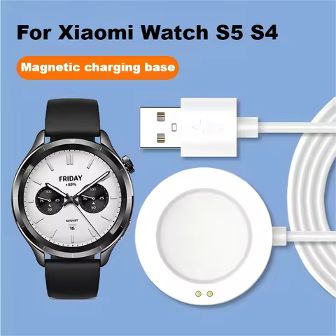 Charging Cable for Xiaomi Watch S5 S4 Smart Watch Charger for Xiaomi Watch S4 ESIM Adapter Xiaomi Wa