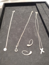 Tiffany & Co classic pendants and earrings