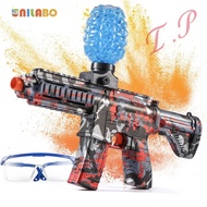 【HUIHUI MY】M416 Electric Ball Blaster Toy Gun - High-Speed, Metallic Finish, Rechargeable - Hallowee