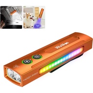 Lampu Suluh UV Wurkkos HD01PRO dengan Kombinasi LED UV & Putih, 1200 Lumens, Lampu RGB, Boleh Dicas 