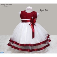 Jf - Midi Dress For Girls 9 Months-5 Years (0-XL) Children's Party Dress Sleeveless Dress VD0031 337