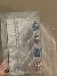 香港迪士尼 Duffy and Friends 聖誕樹連裝飾球