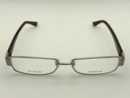 👓 全新 GUCCI Optical Frame in Titanium - 古馳 鈦金屬光學眼鏡 - GG-9650J - 男士 女士 中性 - 拉絲銀色 - 非鈦不戴