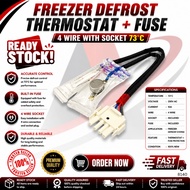 FREEZER DEFROST THERMOSTAT + FUSE 4 WIRE MIDEA