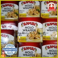 ◺ ❃ ♂ Bambi Siomai Wrapper / Molo Wrapper Small 6" x 6" cm 120 grams