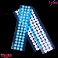 TYLER 48pcs 20mm Filter Paper Sticker, Breathable Waterproof 20mm Hydrophobic Breathable Membrane, E