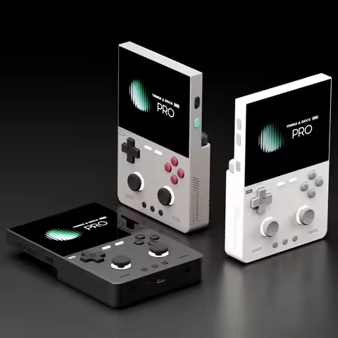 For TRIMUI Brick Pro Open-Source Handheld Console 5000mah Retro Handheld Game Console Palm Phone Gam