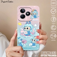 Softcase REALME C53hp - REALME C53 Casing (Pumpkin) Silicone REALME C53hp - Case REALME C53hp - Casi
