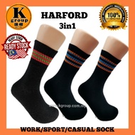 WORK SOCK / SPORT SOCKS MIX 3pr IN 1pack  kgroup88