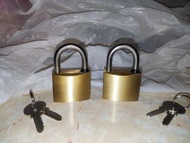 40mm 黃銅鎖頭 鎖匙