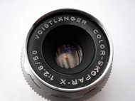 *古典風味* Voigtlander Color-Skopar X 50mm f2.8 - DKL接環 -