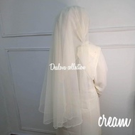 VEIL SCALLOP veil VEIL PLAIN veil bajet veil pengantin nikah