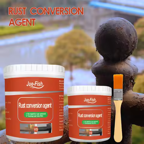 100/300g Auto Paint Metal Conversion Agent Rust Removal Converter Metal Rust Remover Waterproof Meta