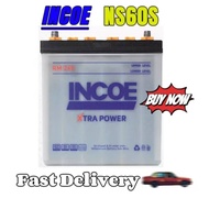 INCOE NS60S Water Bateri Kereta Car Battery Saga BLM Wira Savvy Irizp