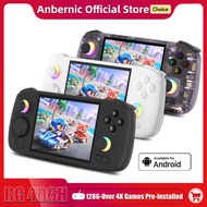 ANBERNIC RG406H Handheld Game Console 4-inch Touchscreen Android 13 Unisoc T820 Retro Video Game Emu