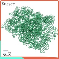 XUESEE 100 Pcs Dollar Shape Paper Clips, Dollar Shaped Plastic-coated Metal Metal Paper Clips, Novel