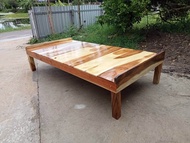 win888 - เตียงขายดี. [งามดิบ] ขัด ไม่ทำสี ตั่งนั่งเล่น เตียงไม้ราคาถูก เตียงไม้จาม//สามารถนำไปทำสีได