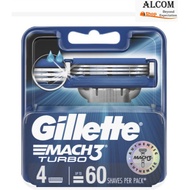 Gillette Mach3 Turbo Razor  4's