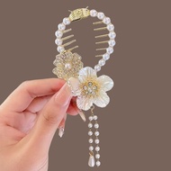 *READY STOCK AT MALAYSIA*Korean Fashion New Style Womens Hairpins High-end Hair Buckle Clips Tassel 