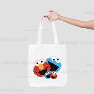 ELMO SESAME STREET CANVAS TOTEBAG