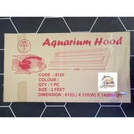 Aquarium Hood 8120 2feet Fish Tank Roof Top Cover [2 feet] 2尺鱼缸盖