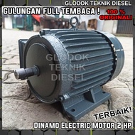 DINAMO MOTOR 2 HP JIAYU TAIWAN 2 & 4 POLE 1 PHASE FULL TEMBAGA ORI - SUPERIOR2800RPM - CHARLESSTORE5