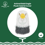 Golf Bald Eagle HYBRID Plush Cover - Golf Head Cover Bald Eagle Golf Club Protective Cover for Hybri