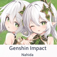 Dakimakura Genshin Impact Nahida Full Body Pillow Case Anime Otaku Pillowcase Game Throw Cushion Cov