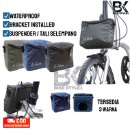 TAS SEPEDA FRONT BLOCK WATERPROOF sepeda lipat