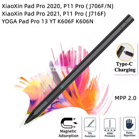 Stylus Pen For Lenovo Tab P11 Pro 11.5 TB-J706F/N TB-J716F Tablet Charge Pressure Touch Pen Pencil F