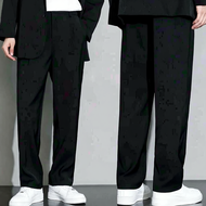ZEKE B0023 Men's Loose Casual Pants Korean Style With Pockets Lelaki Klasik Seluar Slack Panjang