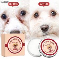 Dog Tear Stain Remover – Enzyme Balm For White & Light Coats, Gentle Eye Cream For Maltese, Bichon, 