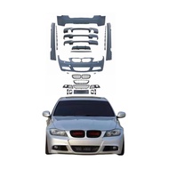 e90 car bumper for BMW 3 Series Surround E90 modified M-Tech Large Surround PP front and rear bars side skirt assembly k